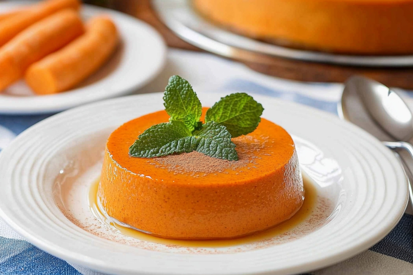 Flan de carotte traditionnel