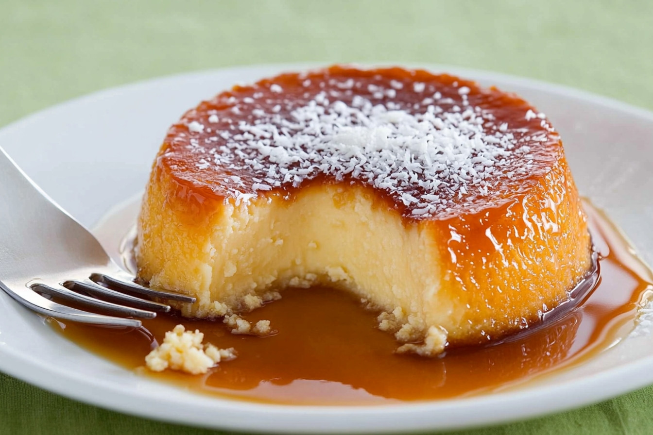 Flan de coco crémeux