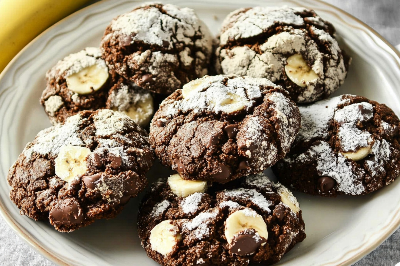 Galetttes chocolat banane