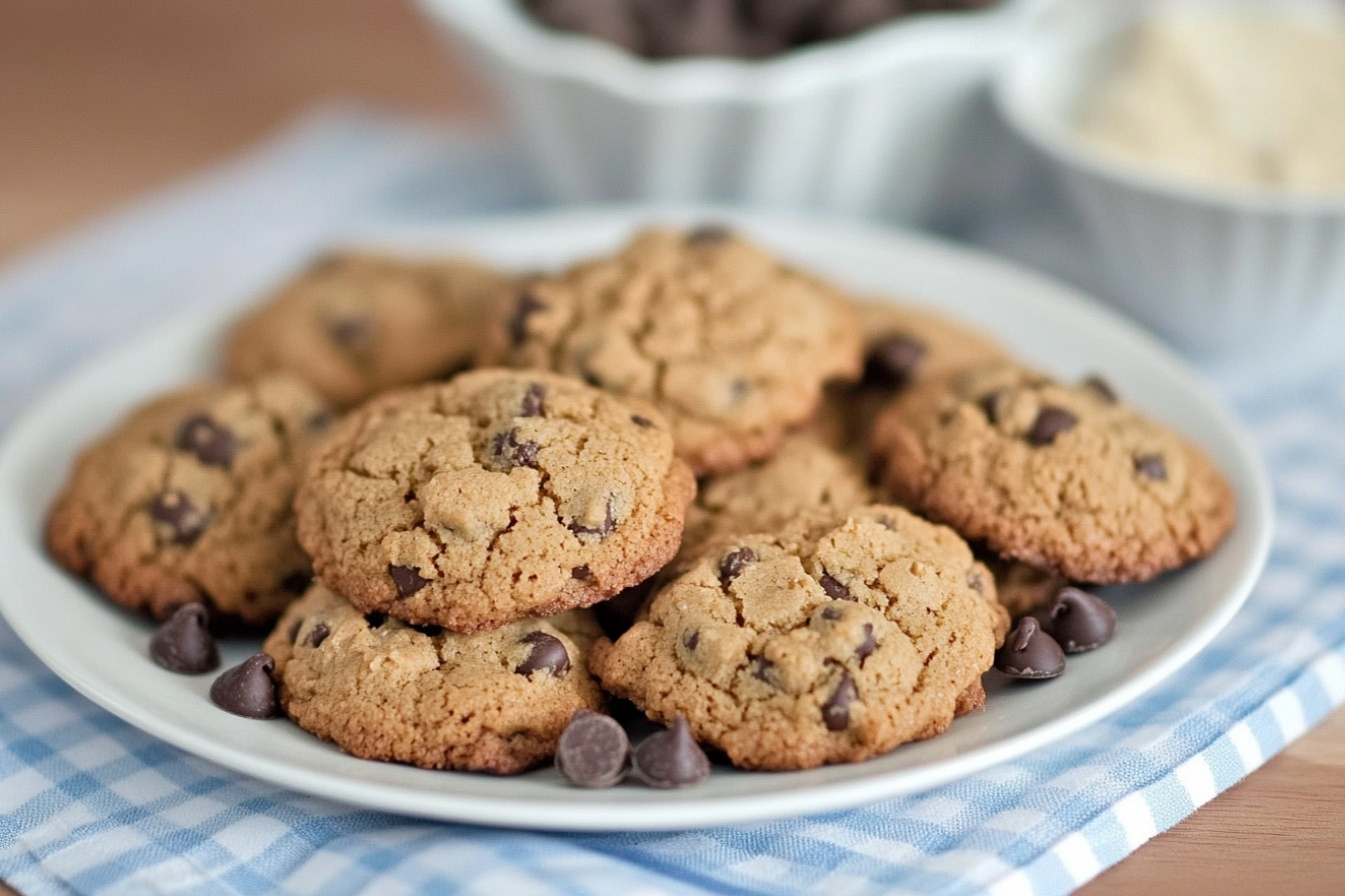 Galletas avec chips de chocolat