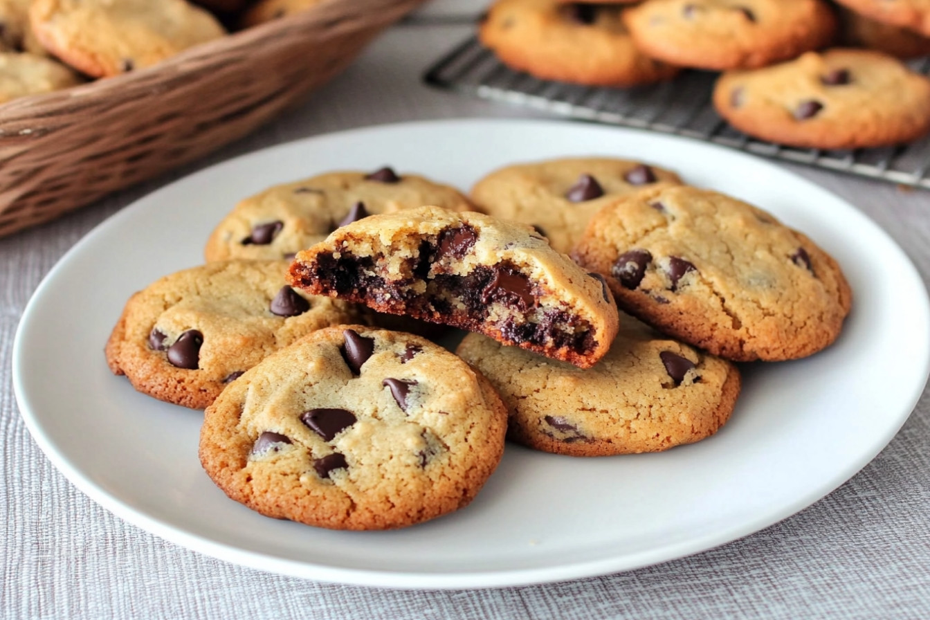 Galletas croustillantes au chocolat