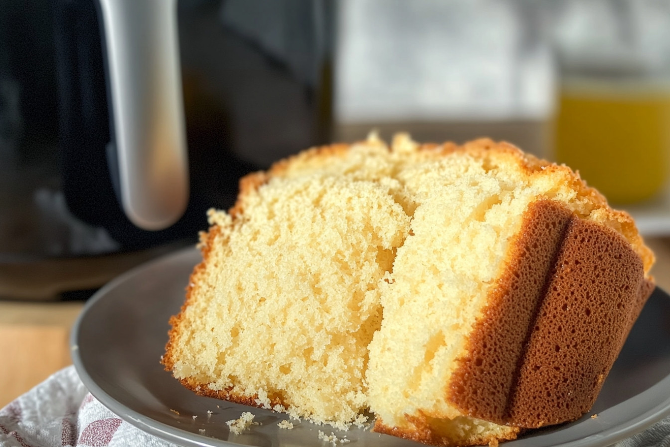 Gâteau à la friteuse à air