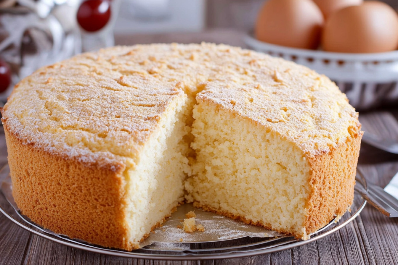 Gâteau à la vanille facile