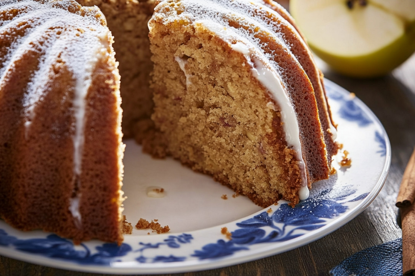 Gâteau au yaourt grec et pomme