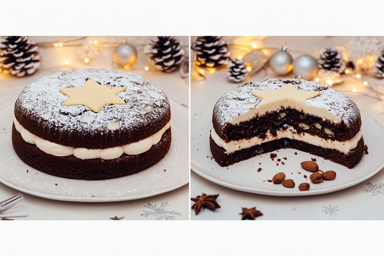 Gâteau de Noël traditionnel