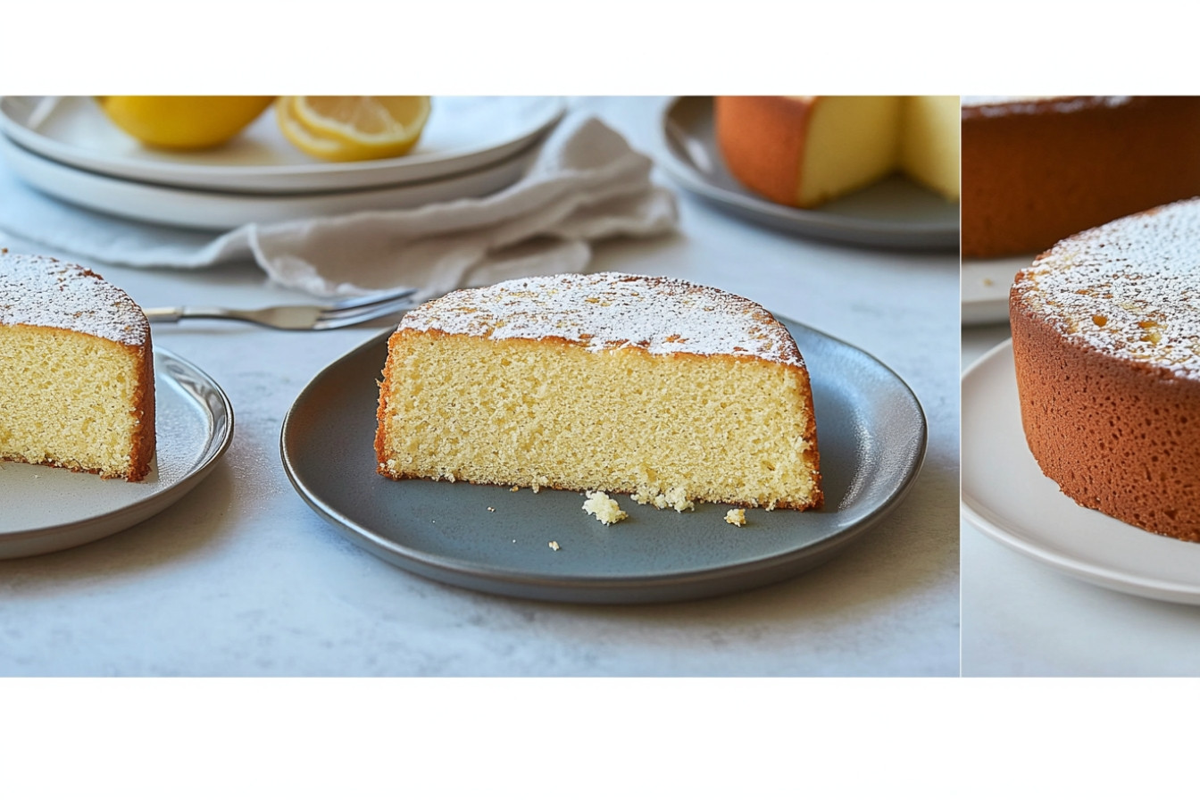 Gâteau léger et moelleux