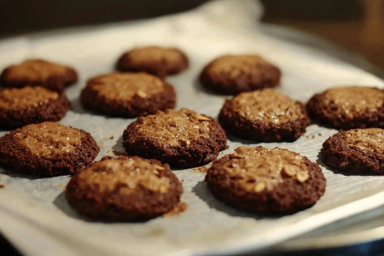 Gâteaux aux noisettes et chocolat