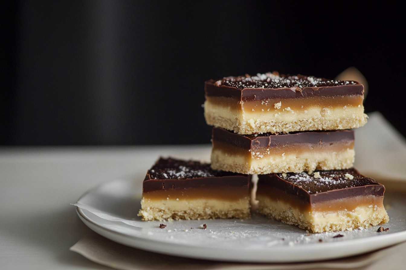 Gâteaux millionnaires au caramel