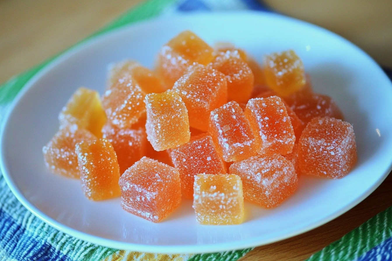 Gommies maison aux fruits