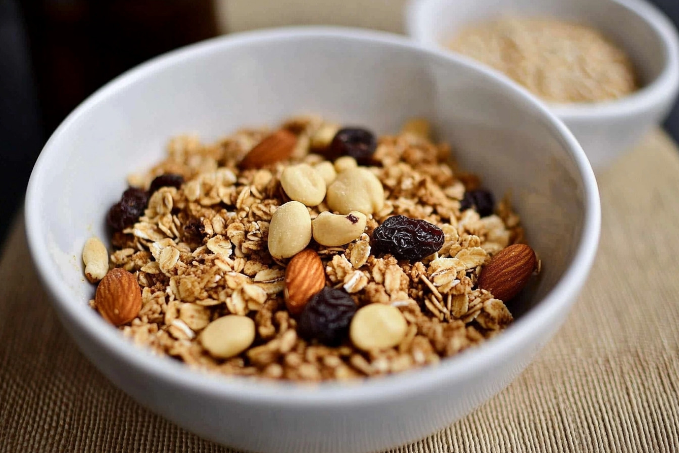 Granola maison croustillante