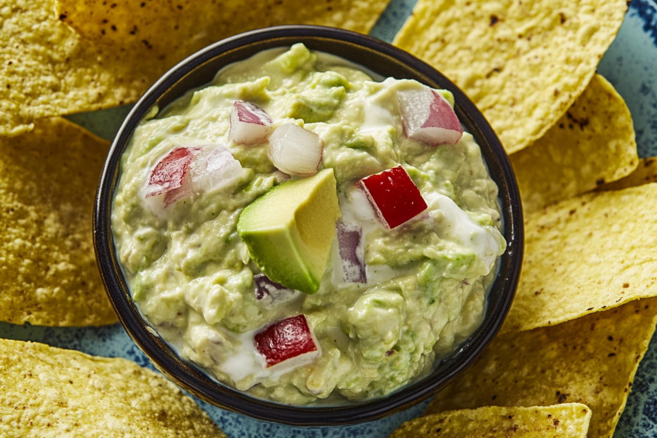 Guacamole au yaourt grec