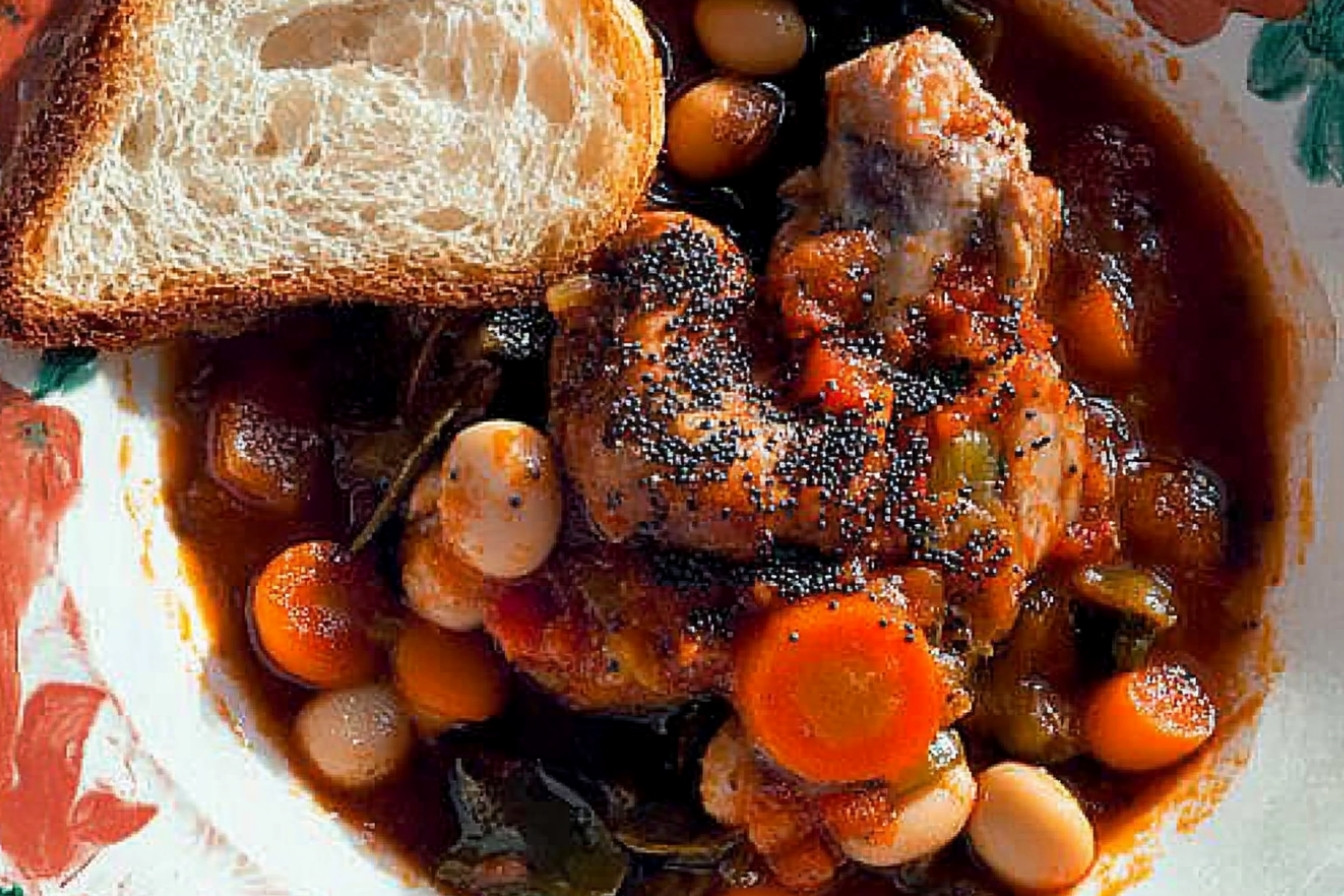 Guiso de raie aux graines