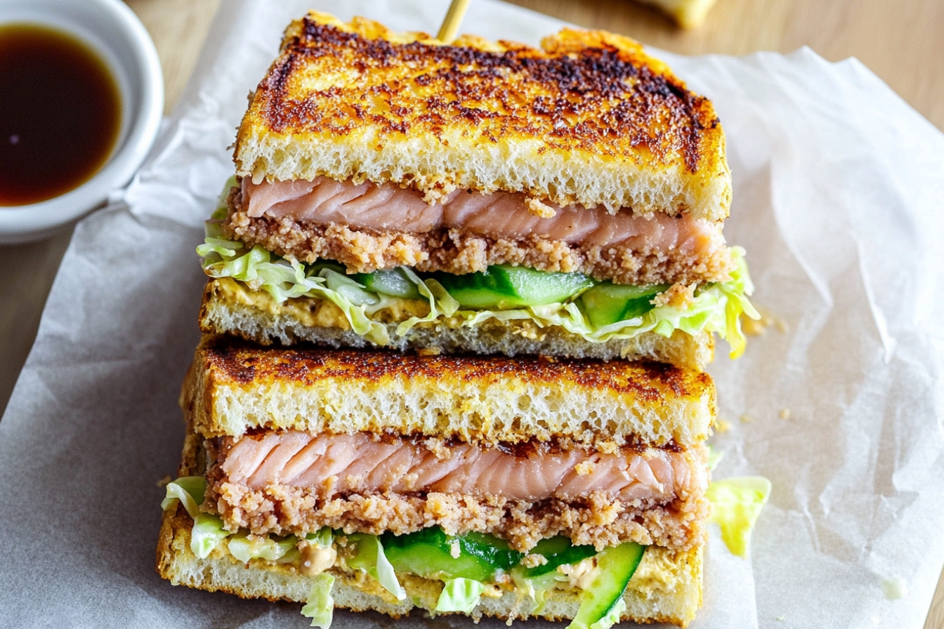 Katsu Sando au Saumon