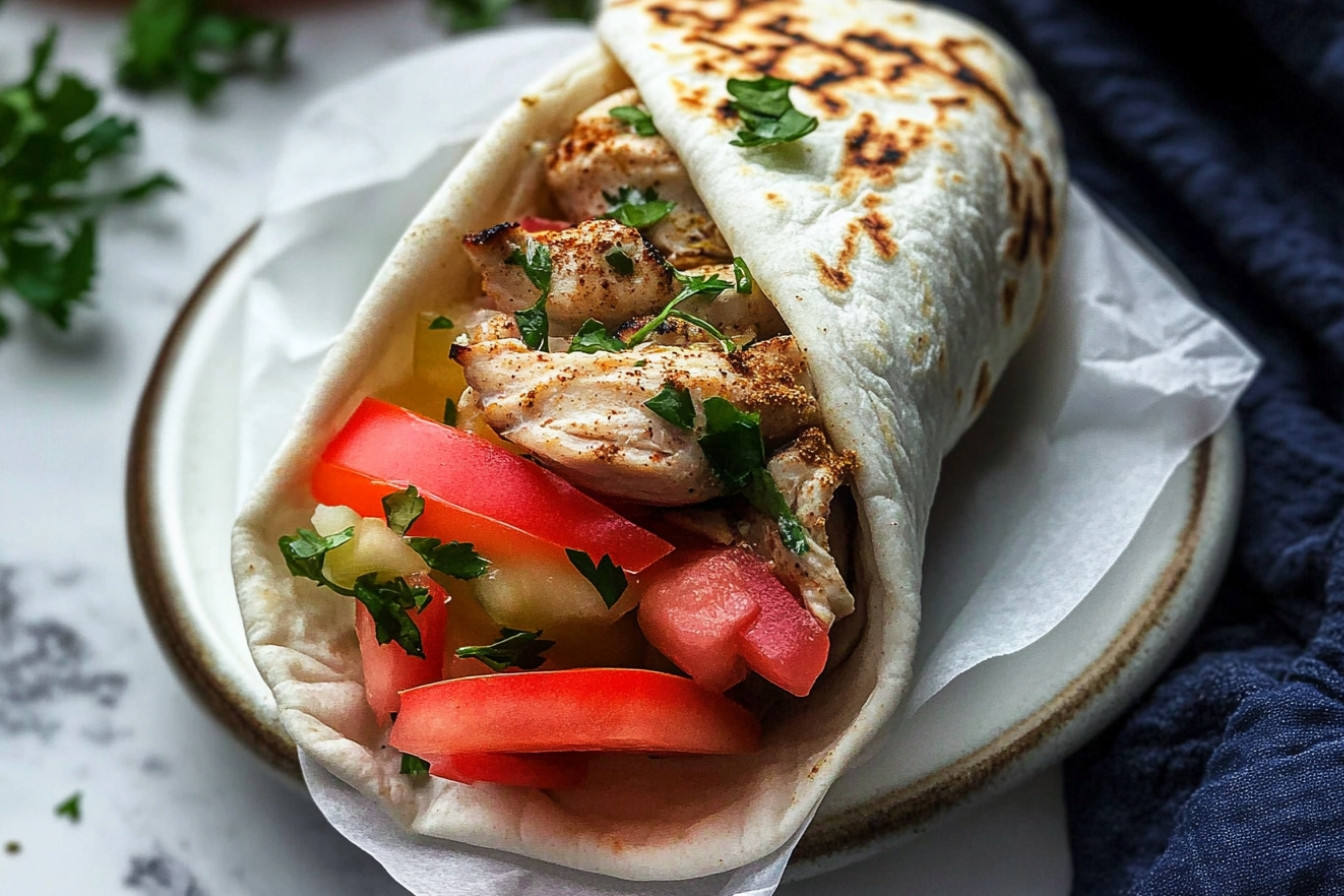 Kebab de poulet rapide