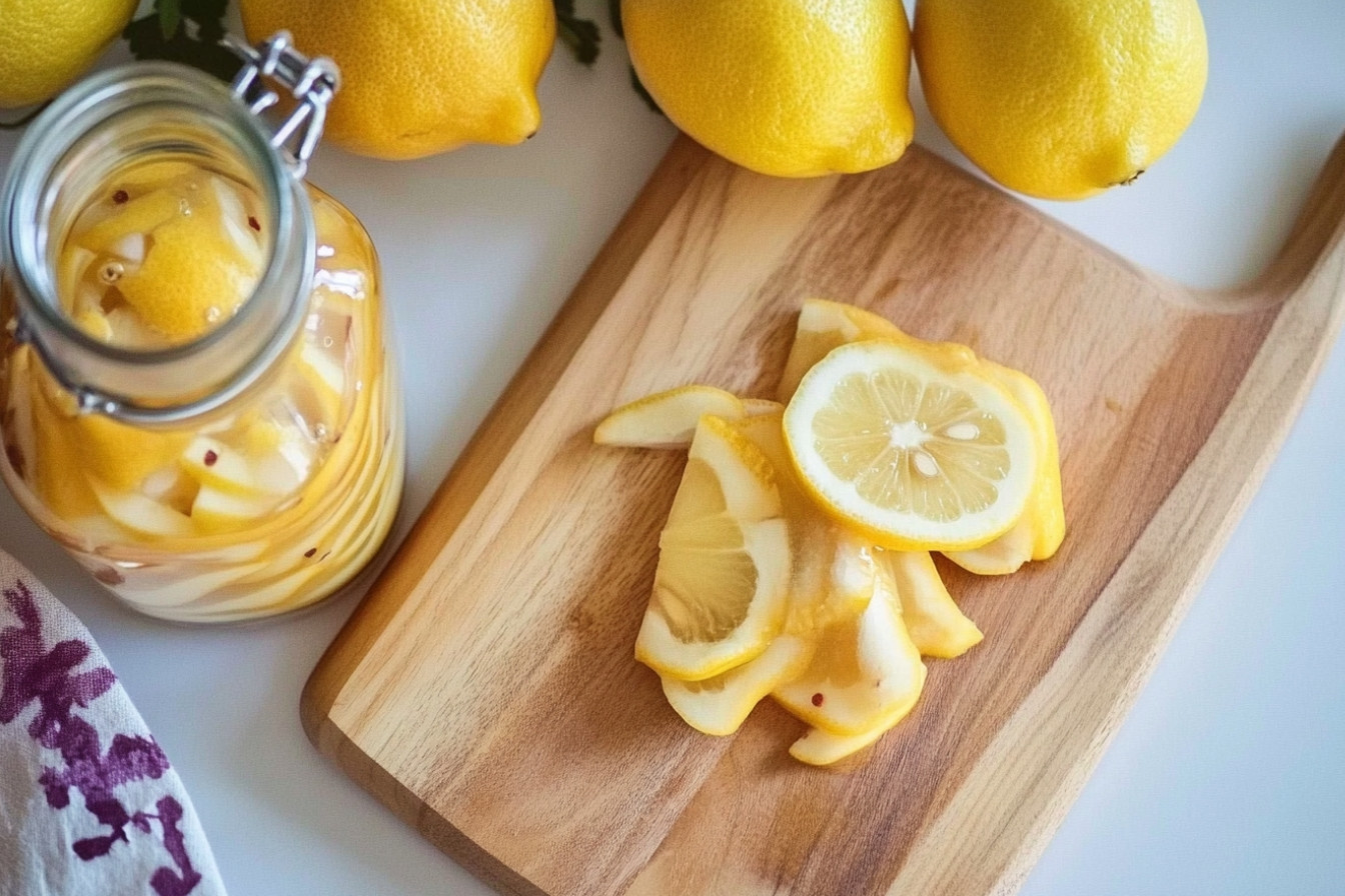 Lemons en conserve marocaine
