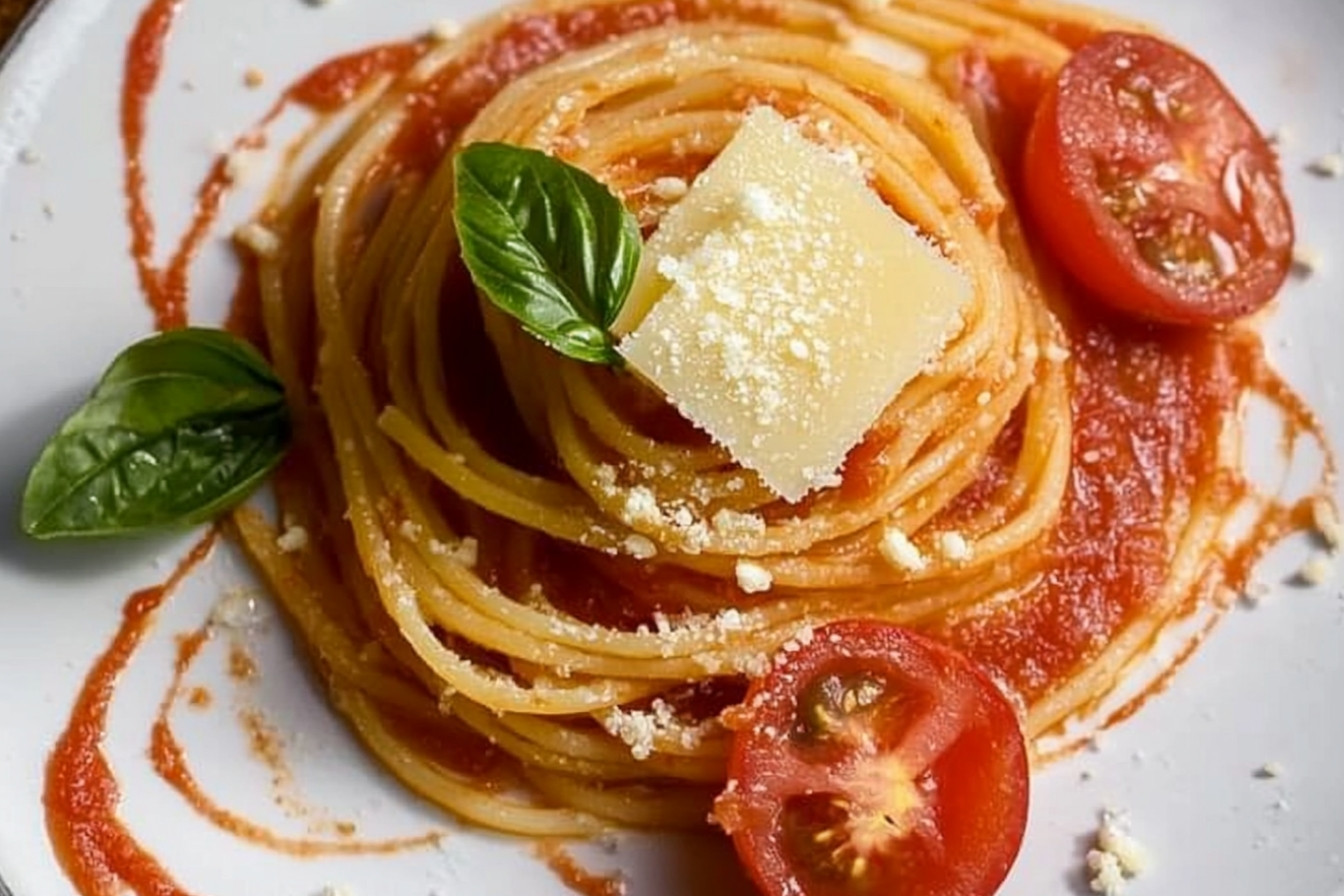 Linguine aux tomates fraîches