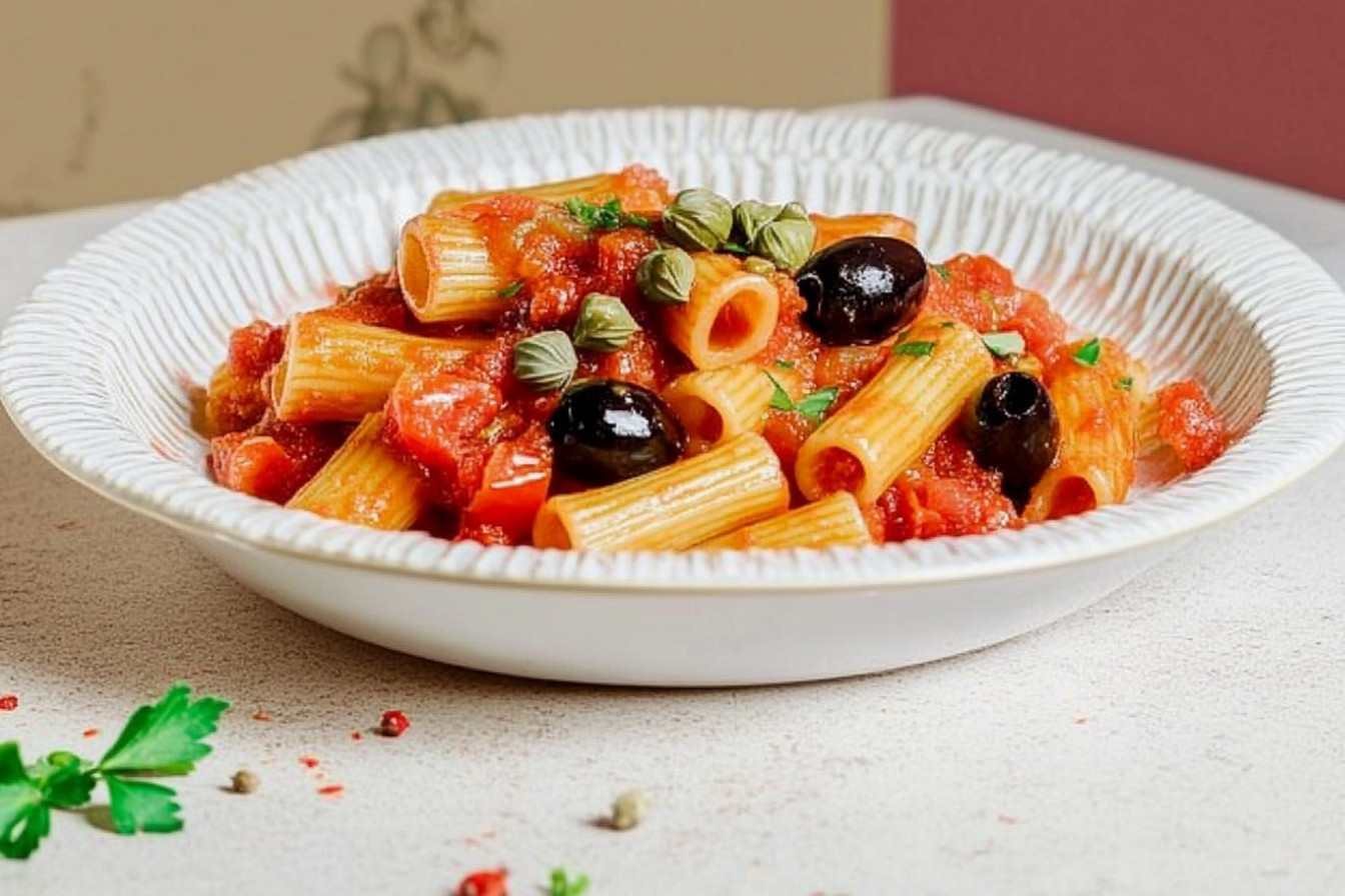 Macaroni à la puttanesca