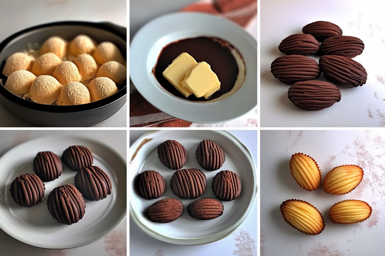 Madeleines aux pépites de chocolat
