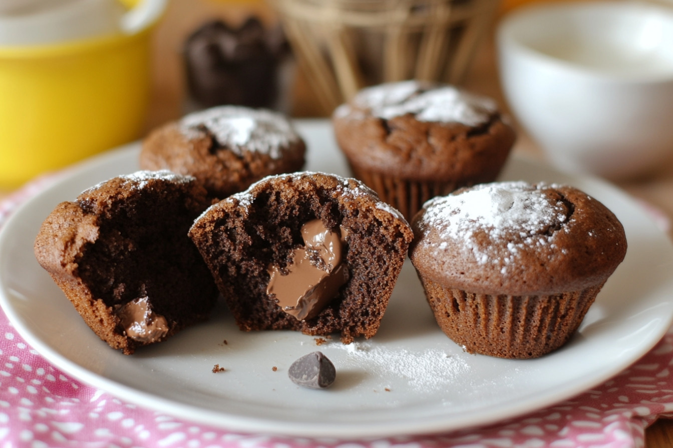Magdalènes au chocolat