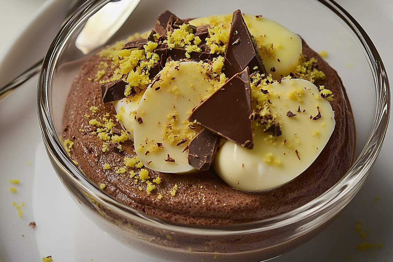 Mousse au chocolat sans sucre