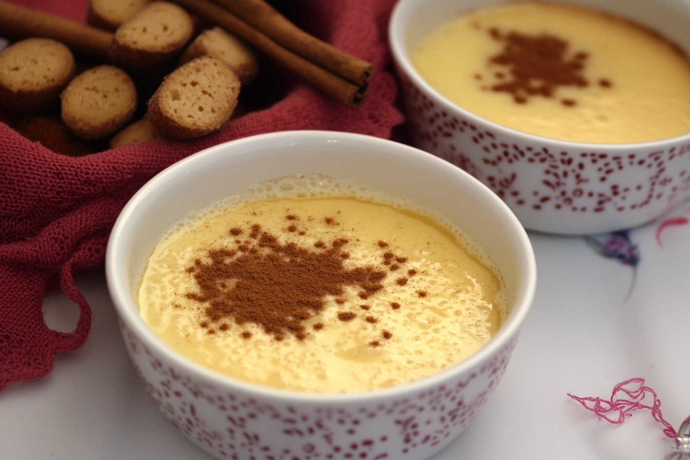 Natillas de leche maison