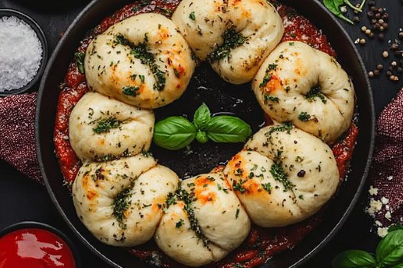 Nud de pizza à l'ail