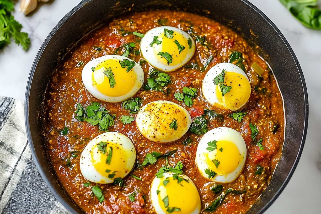 Oeufs au curry faciles
