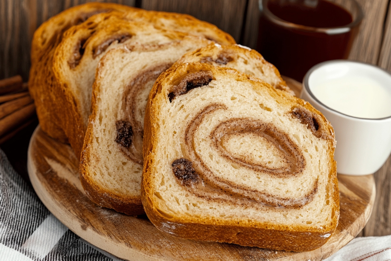 Pain à la cannelle moelleux