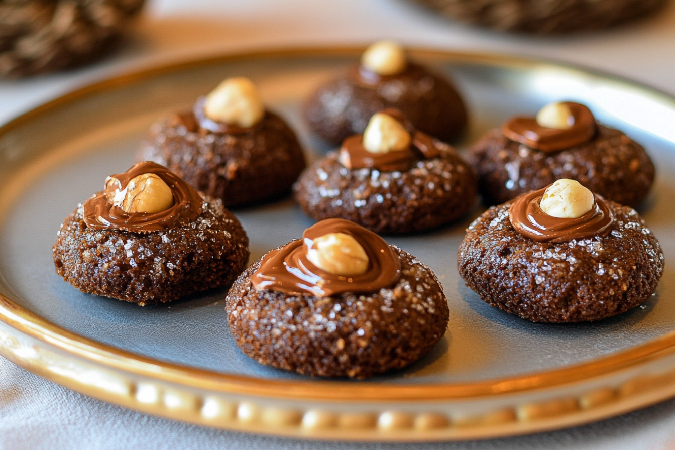 Panellets au chocolat et noisettes