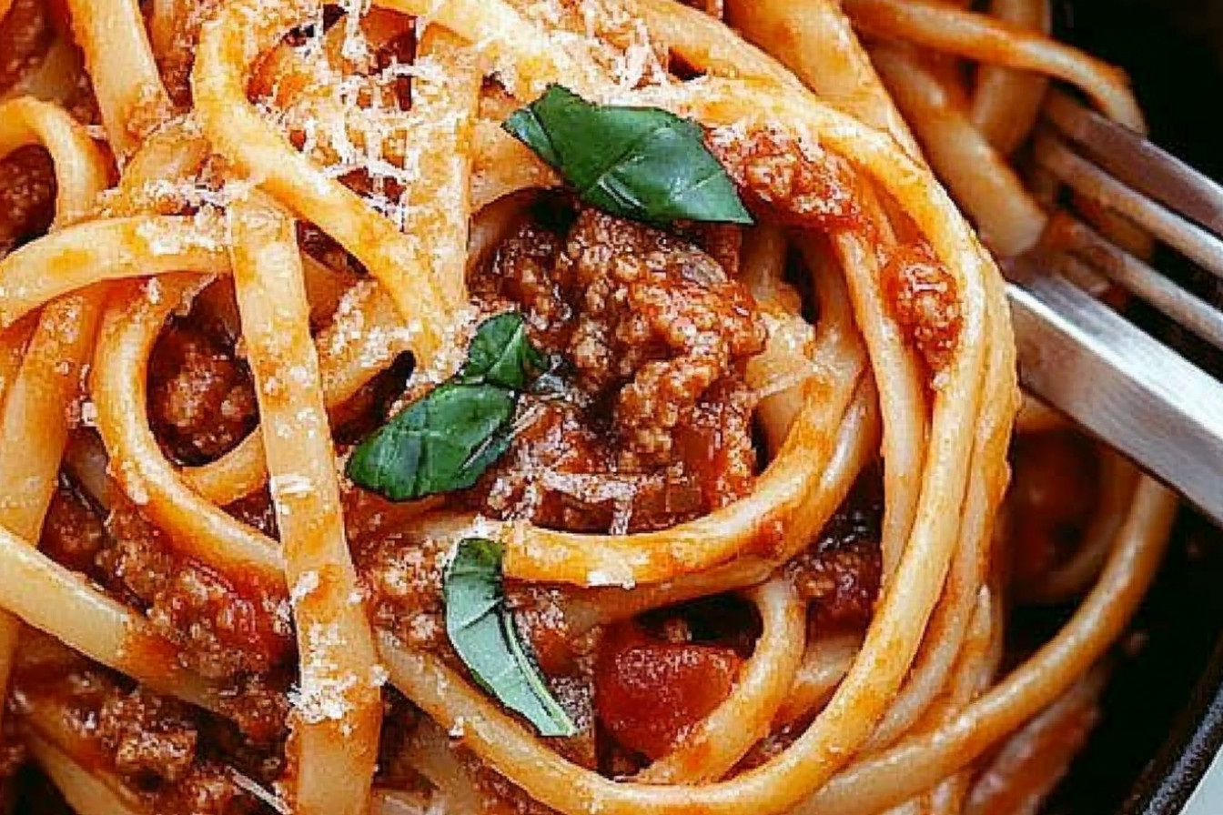 Pasta à la bolognaise