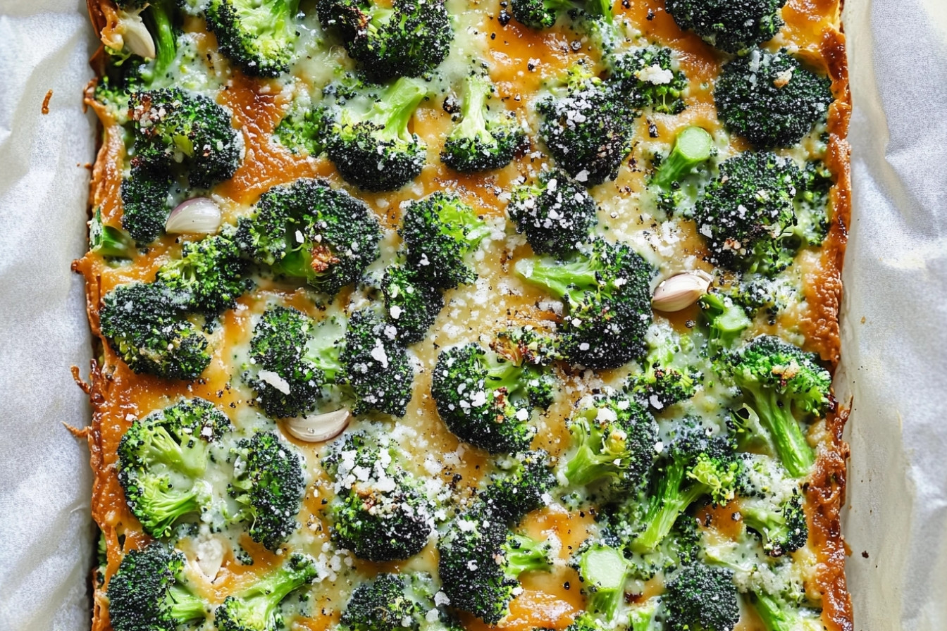Pastel de brocoli vigneron