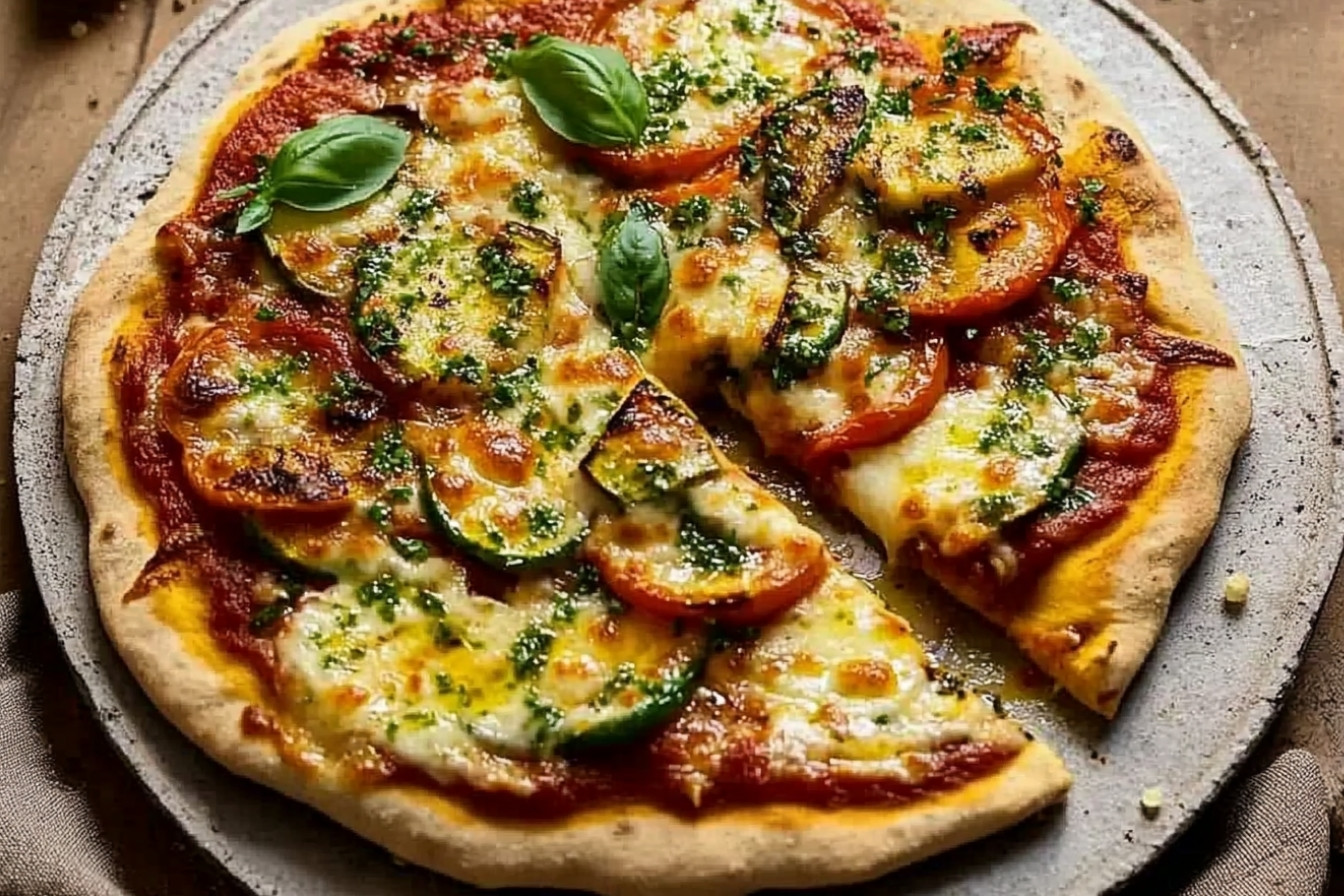 Pizza à la parrilla