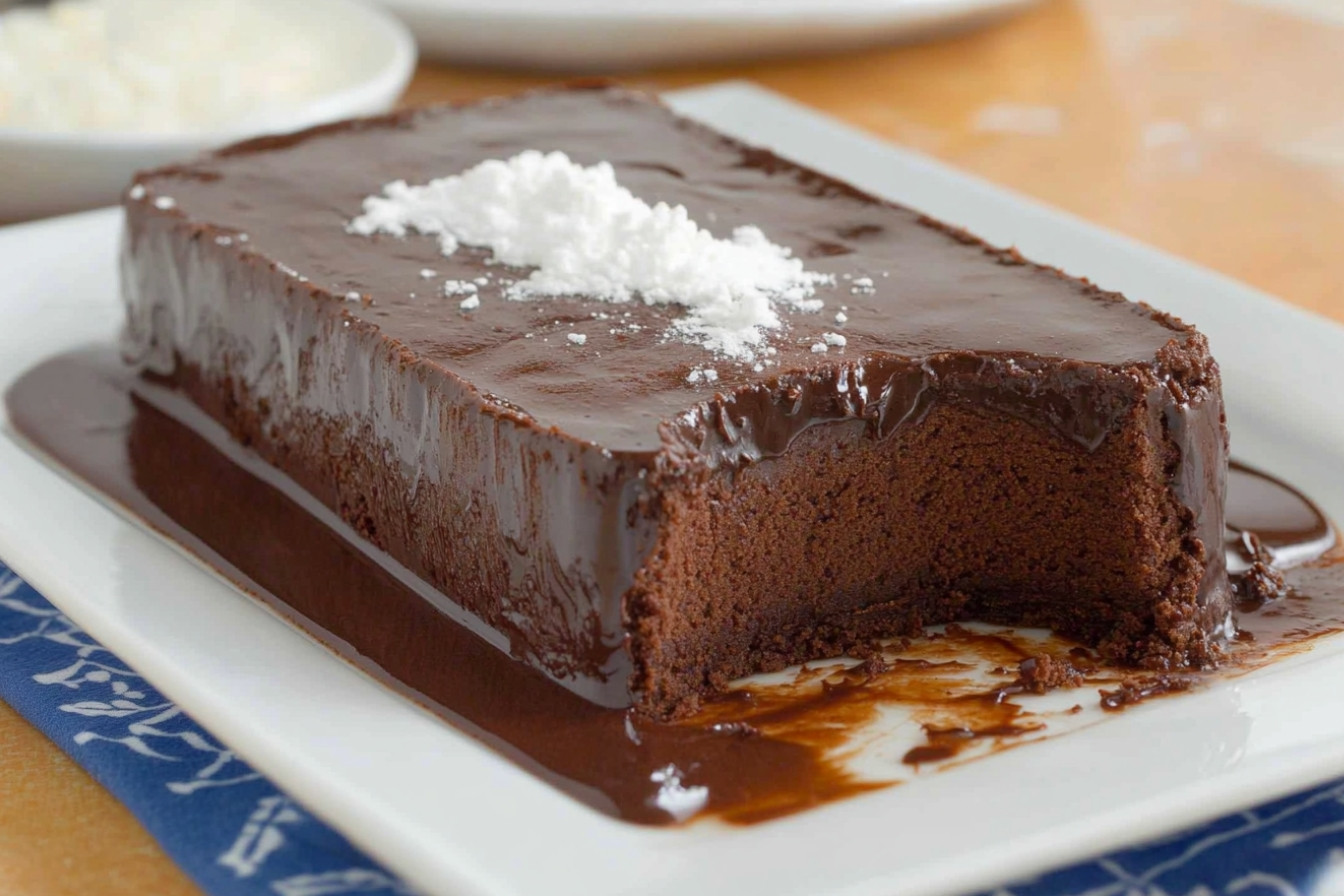 Pudding au chocolat moelleux