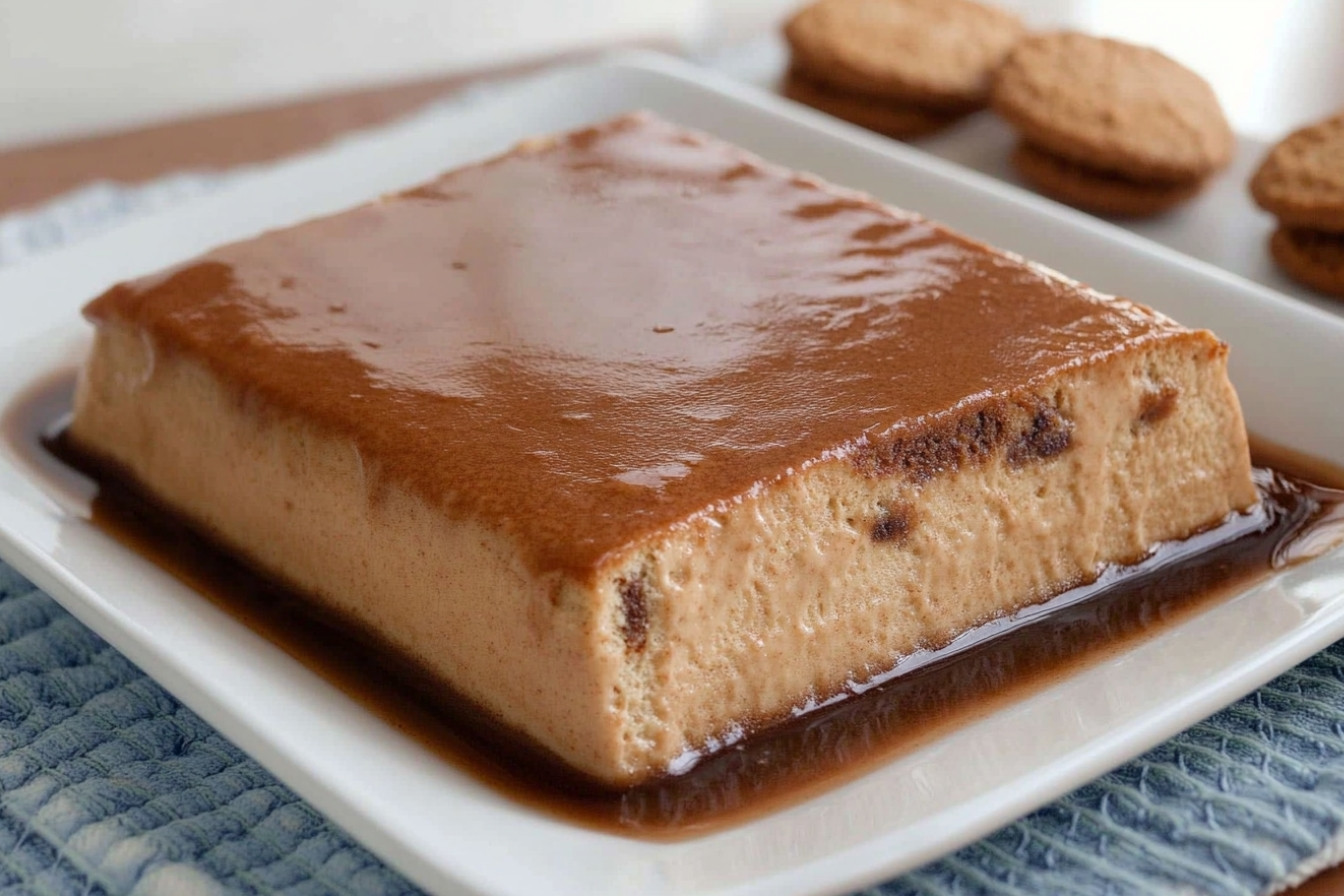 Pudding de biscuits facile