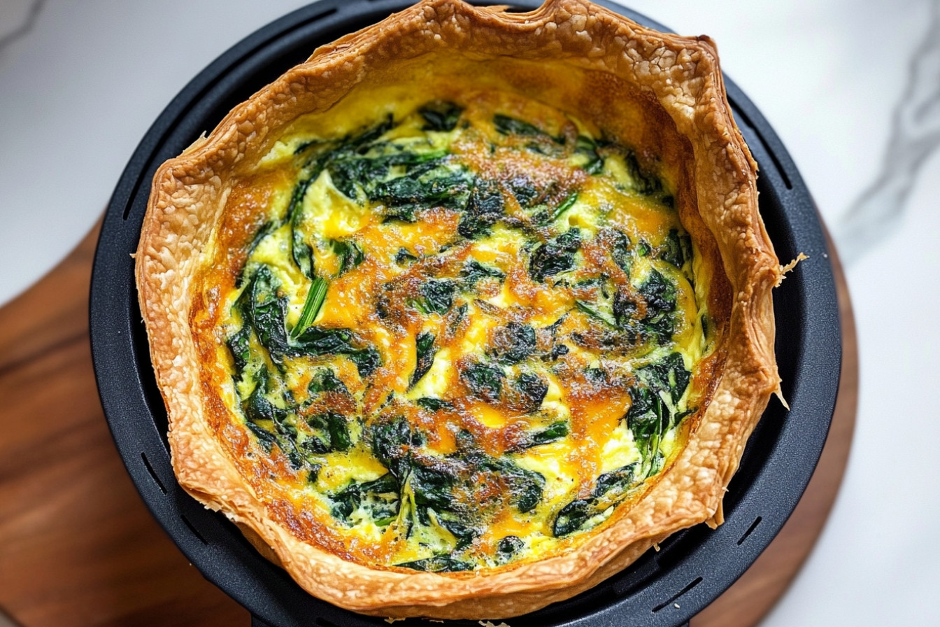 Quiche légère à l'Airfryer