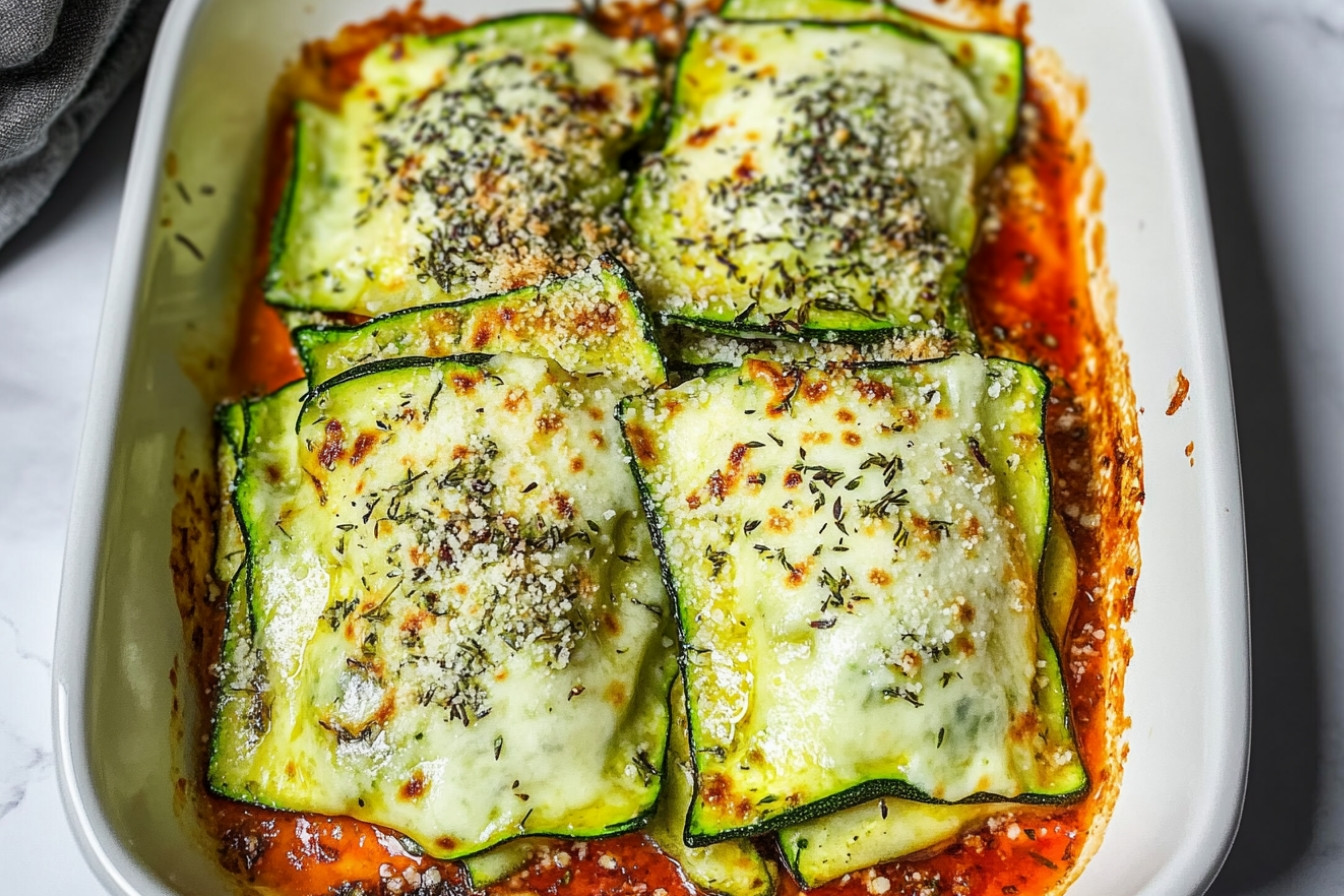 Raviolis de courgette au air fryer