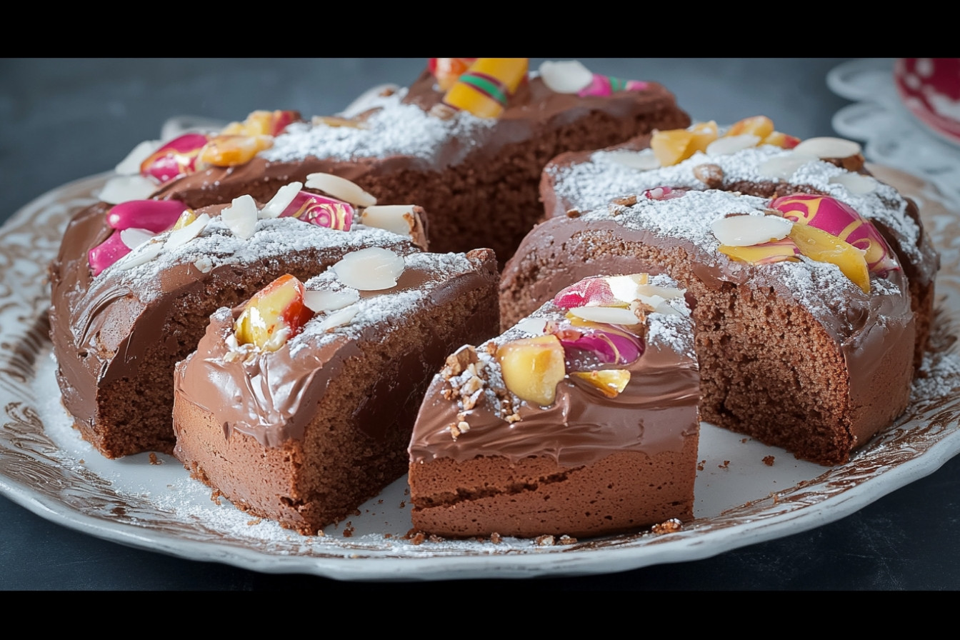 Roscón de Reyes au chocolat
