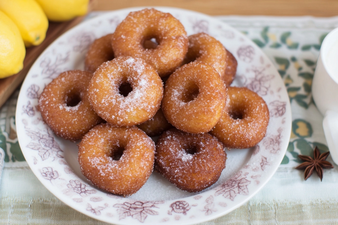 Rosquillas caseras fritas faciles