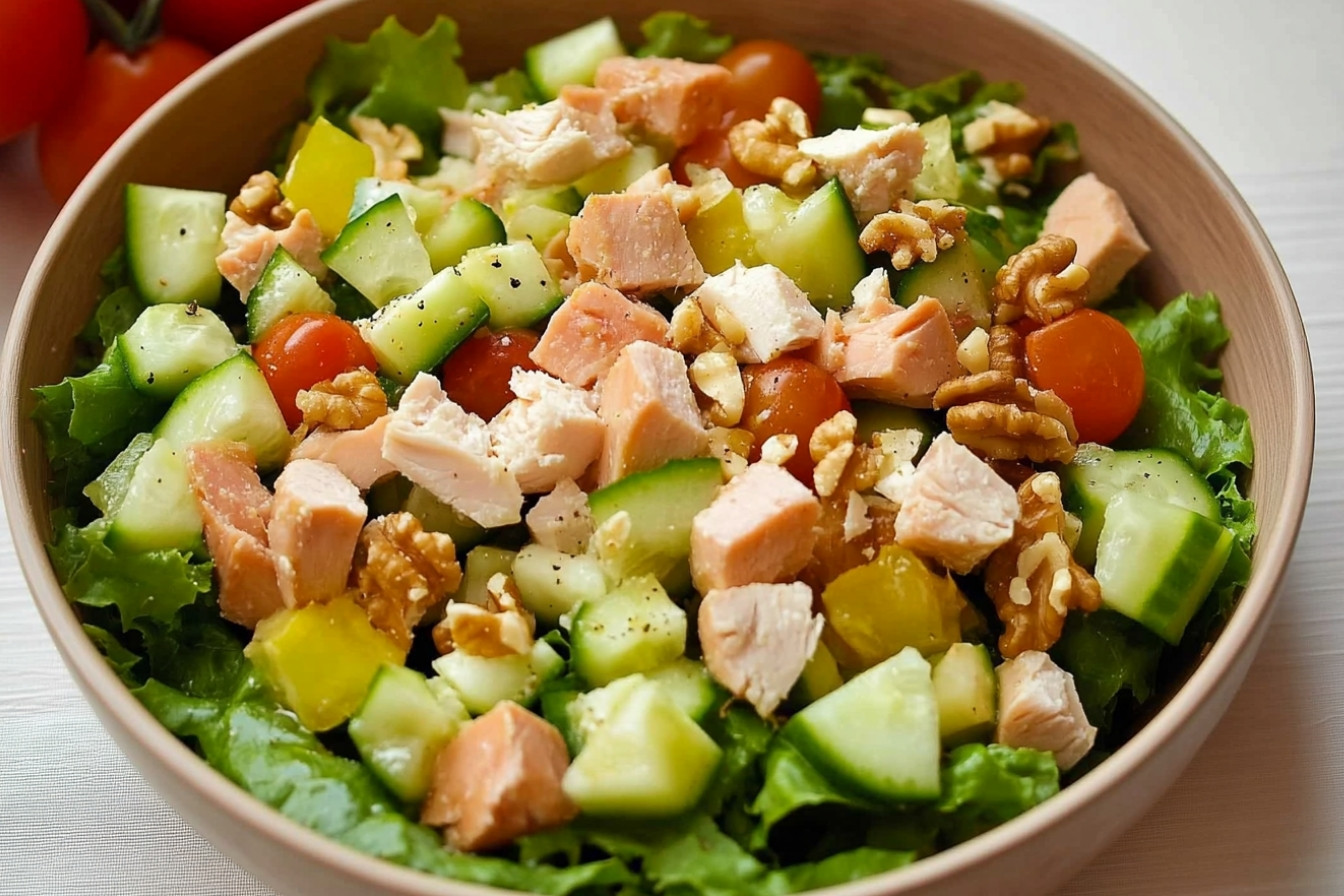 Salade de dinde rapide