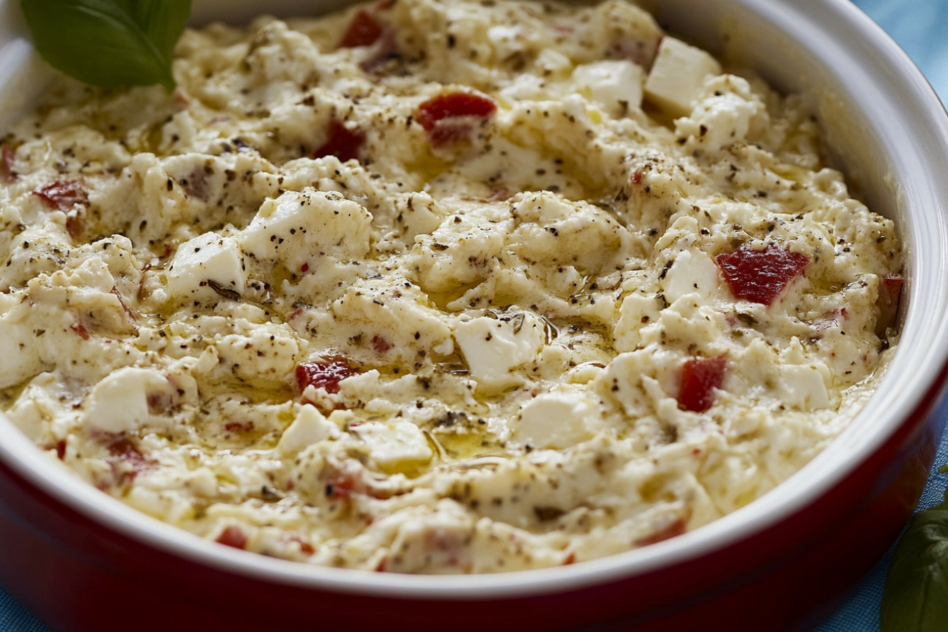Salsa dip au fromage feta