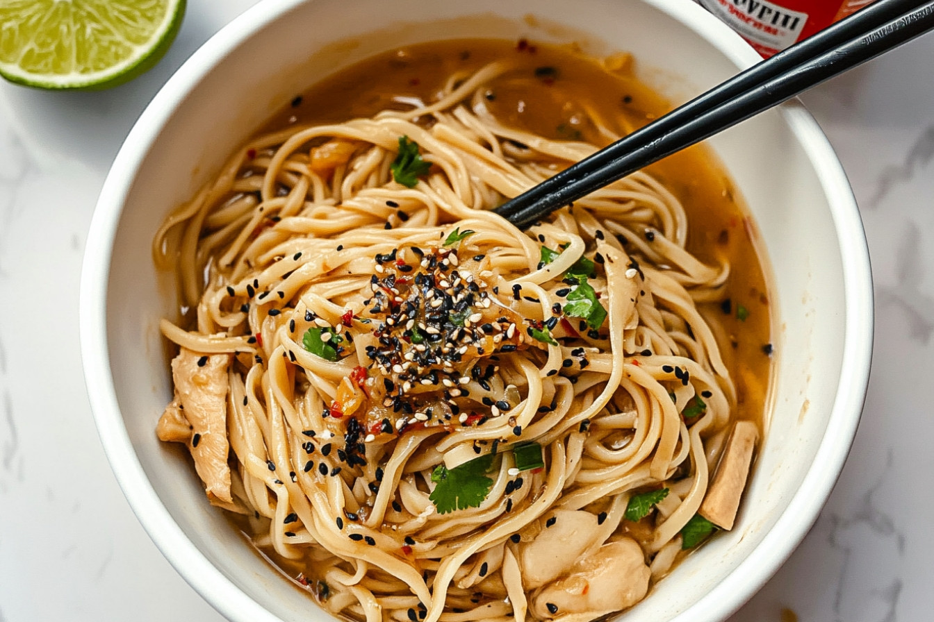 Sopa de noodles express