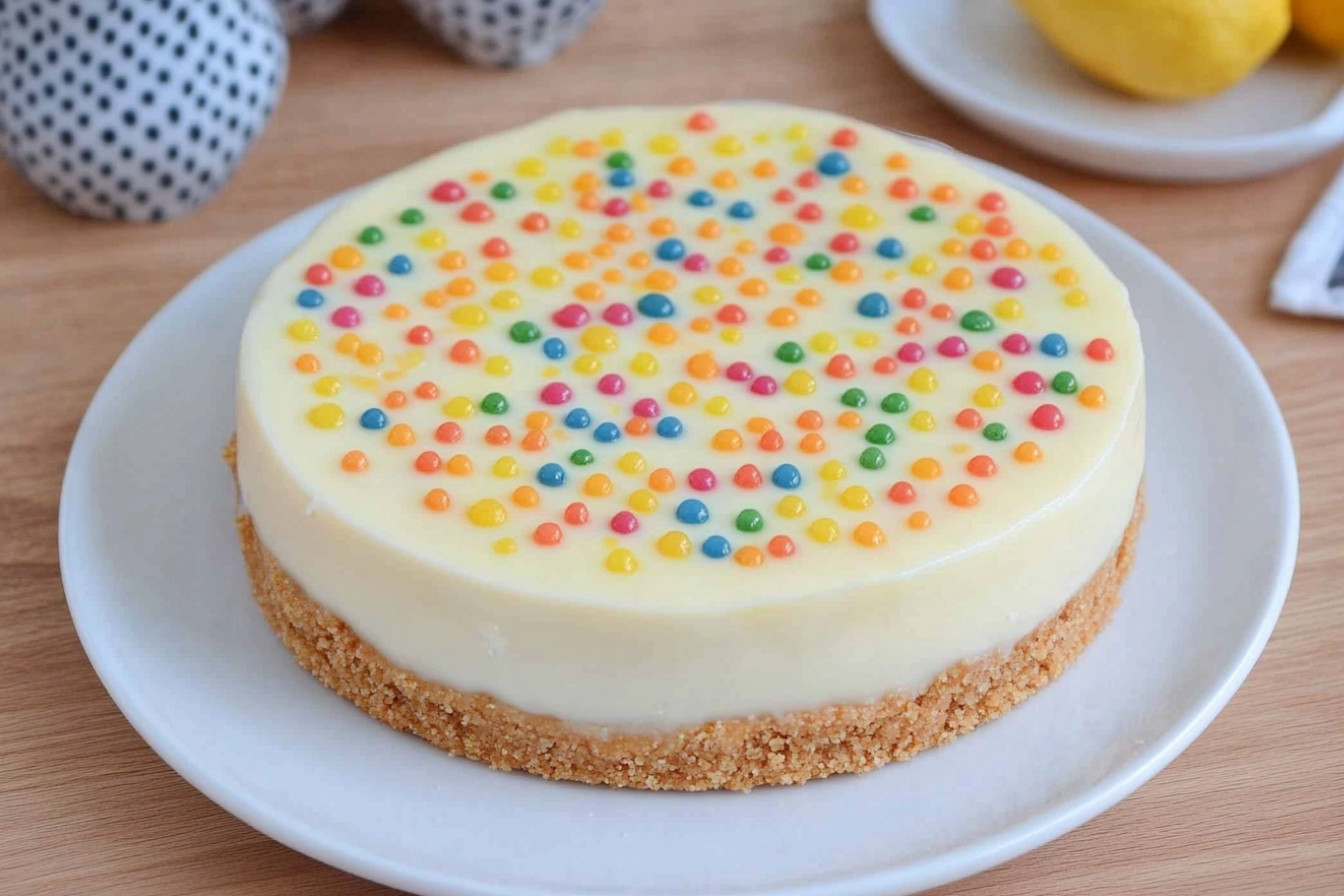 Tarte au citron sans cuisson