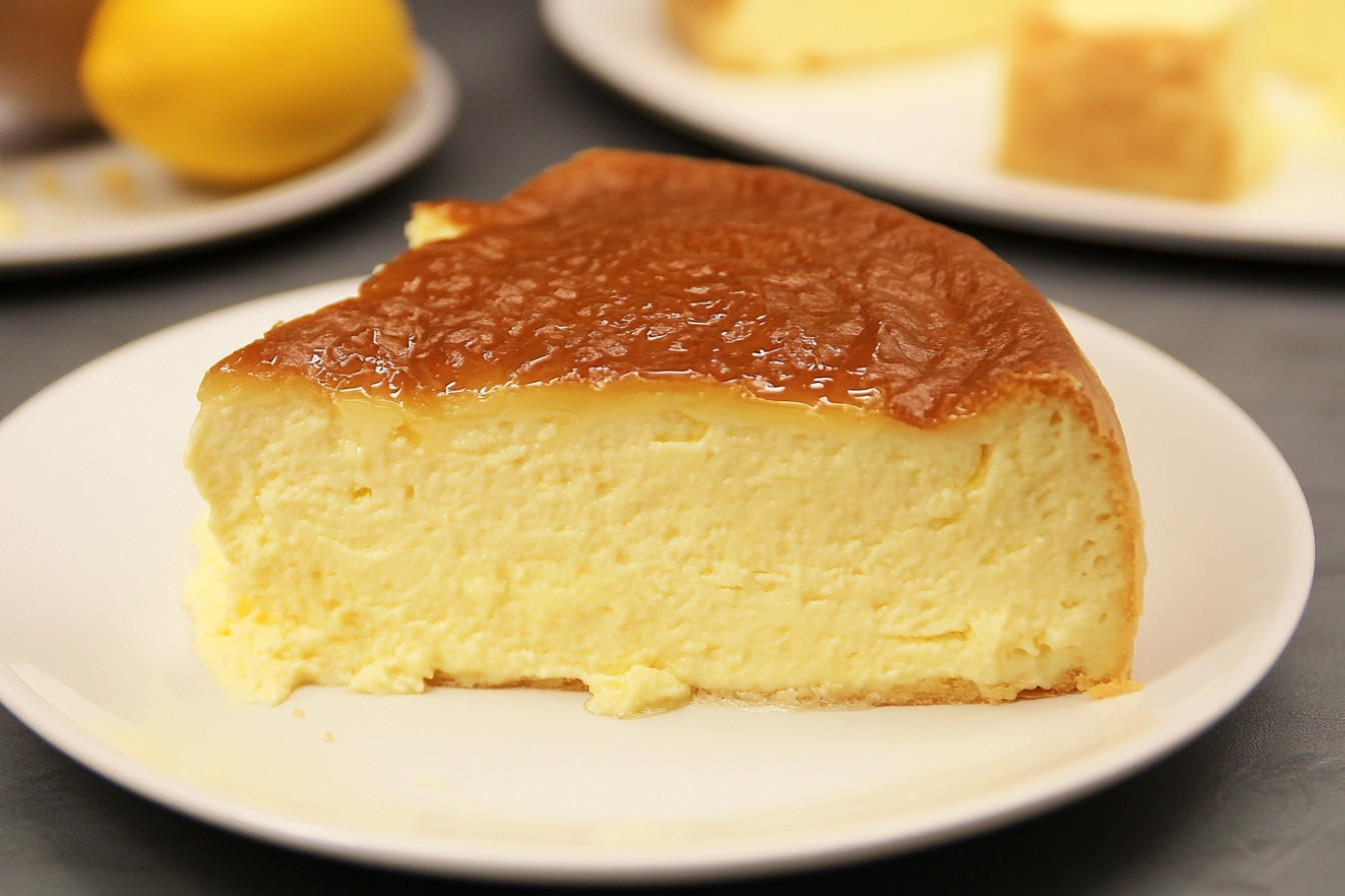 Tarte au fromage galicienne