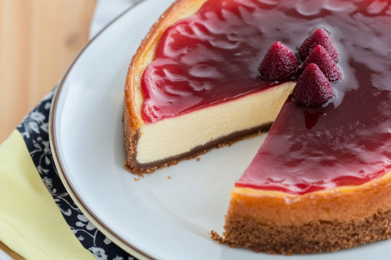 Tarte au fromage new-yorkais