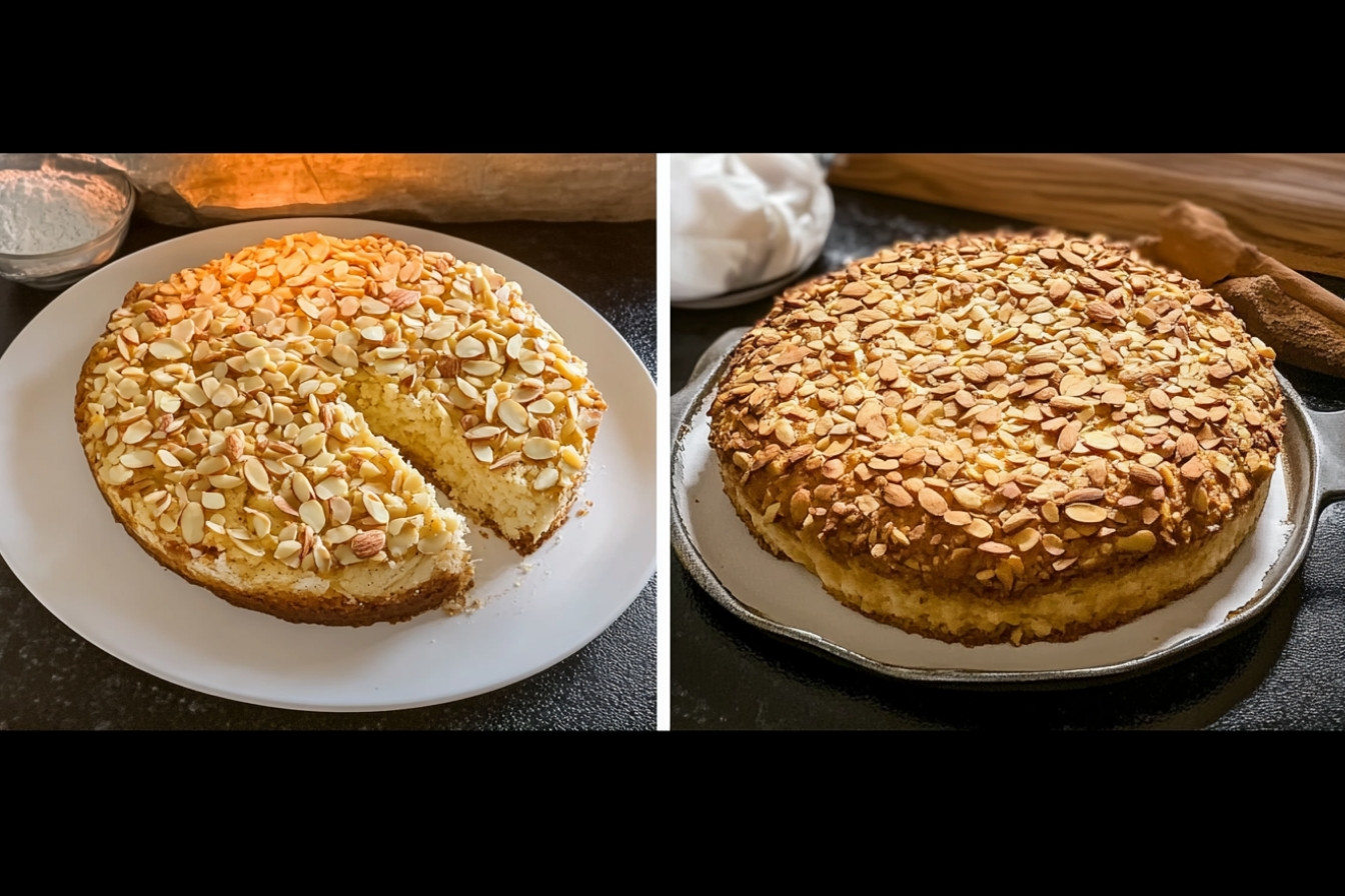 Tarte aux amandes portugaise