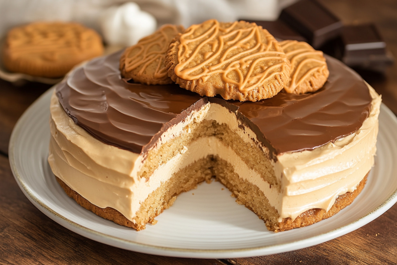 Tarte de biscuits Lotus
