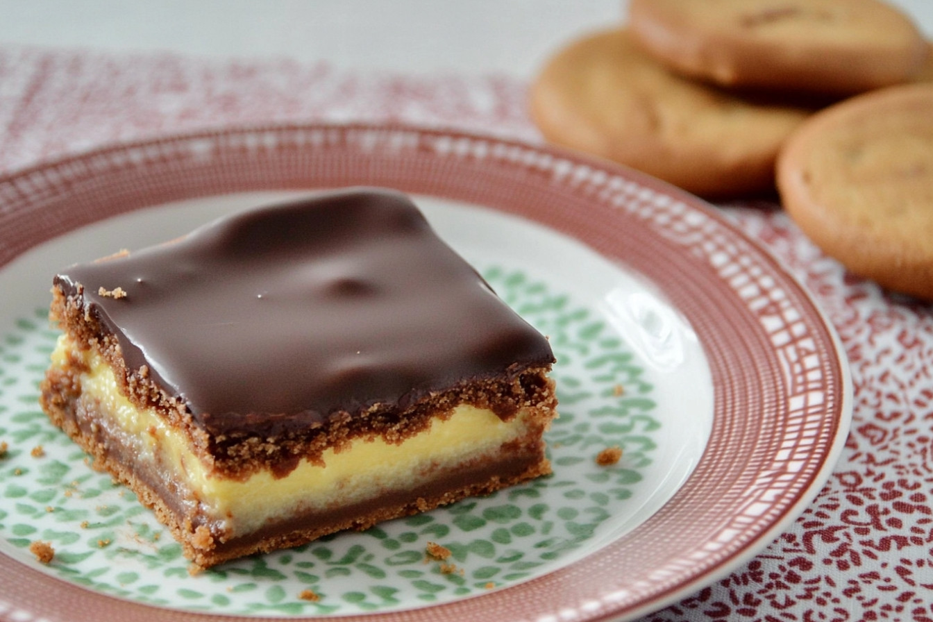 Tarte de biscuits au chocolat