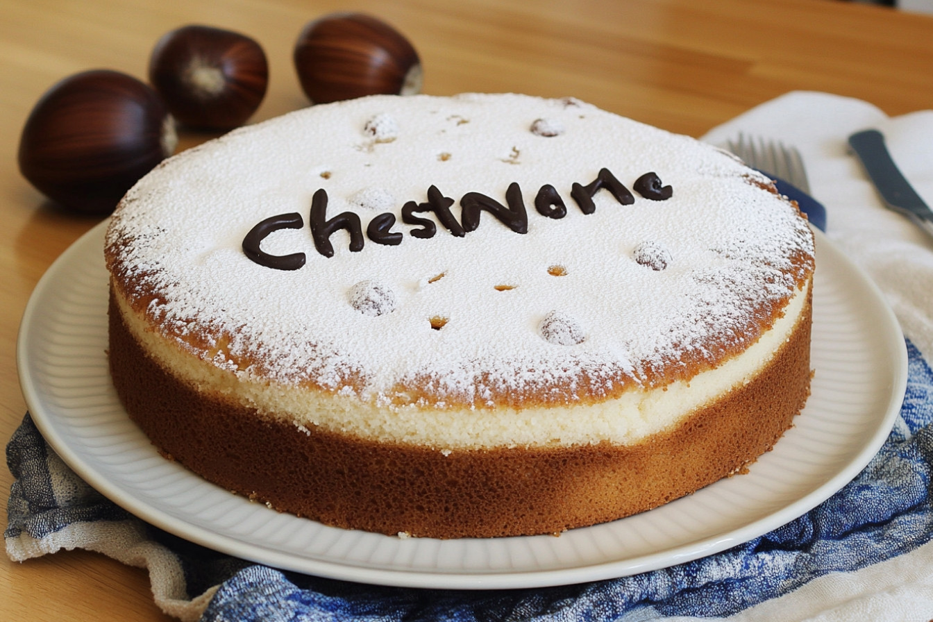 Tarte de châtaignes de Saint-Martin