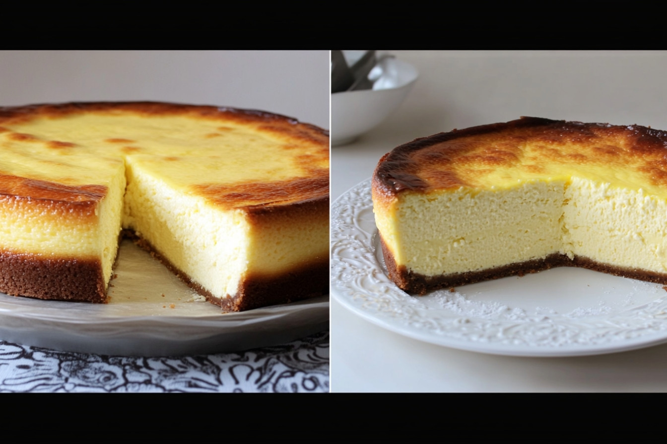 Tarte de fromage espagnole