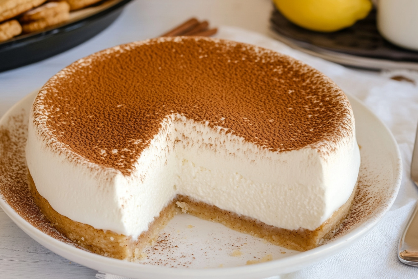 Tarte de lait meringuée spéciale